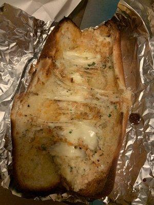 Cheesy garlic bread