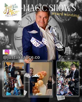 Magic is in the Air San Francisco!  Hire the best Magicians at Just Like Alice by Circus Modern