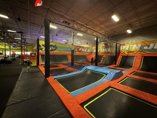 Bounce area