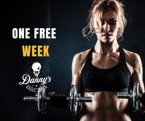 Get One Week Free