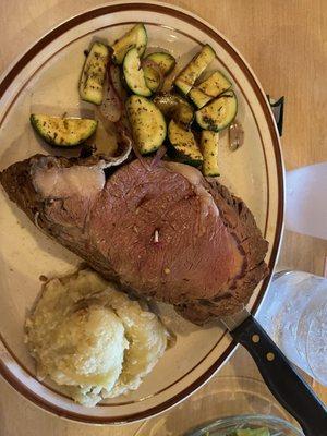 Prime rib special