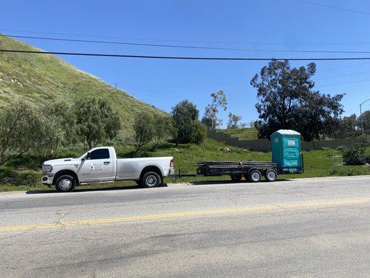 Job I needed temporary fencing, and a porter potty they got me covered !