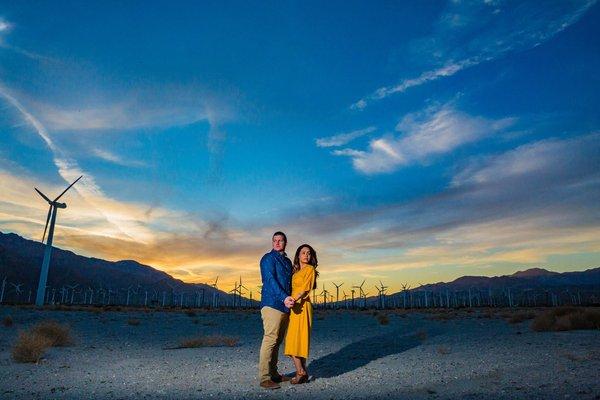 Palm Springs Engagement Photography