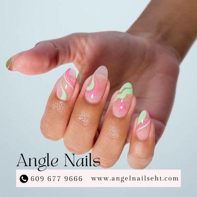 Come to Angle Nails, we will give you a great nail set!