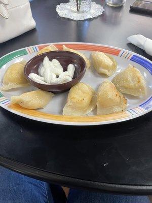 Sweet Cheese Pierogis!