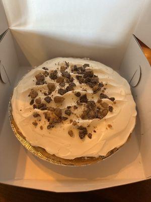 Chocolate PB creme pie