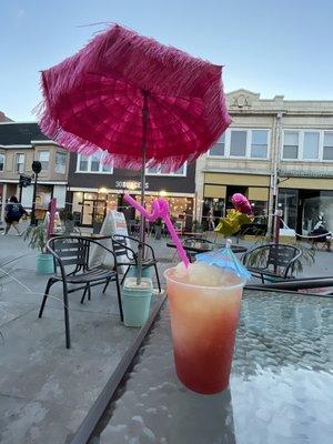 Strawberry frozen lemonade! Yummmm!!