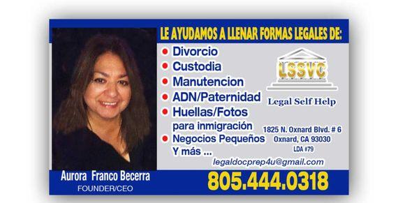 Legal & Secretarial Services Of Ventura County