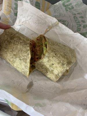 Veggie Patty Wrap