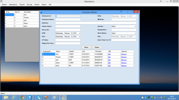 KAEM-PAMS Payroll and Attendance Management System.