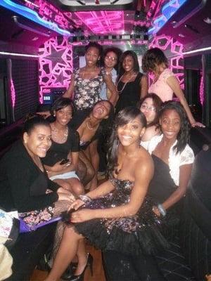 My Sweet 16 Party Bus