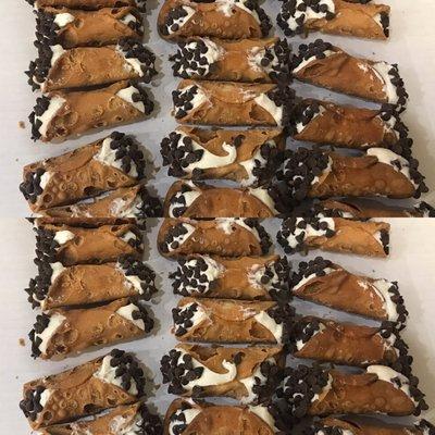 Homemade Cannolis  Filled fresh to order