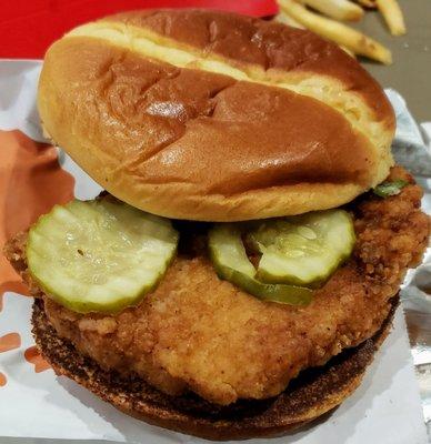 Crispy Chicken Sandwich at McDonald's Napoleon