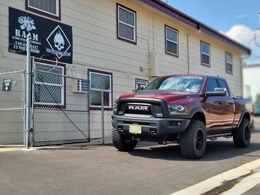 2019 Ram 1500 Classic on a 4" Rough Country suspension lift.