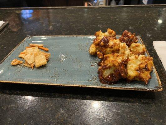 Korean Cauliflower appetizer