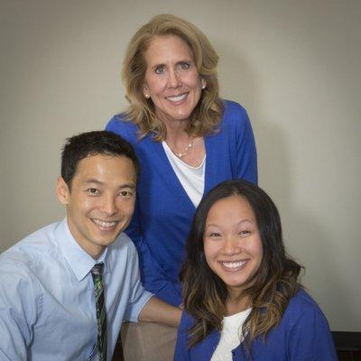 Dr. Laura Mills, Dr. Binh Nguyen and Dr. Yen Tran