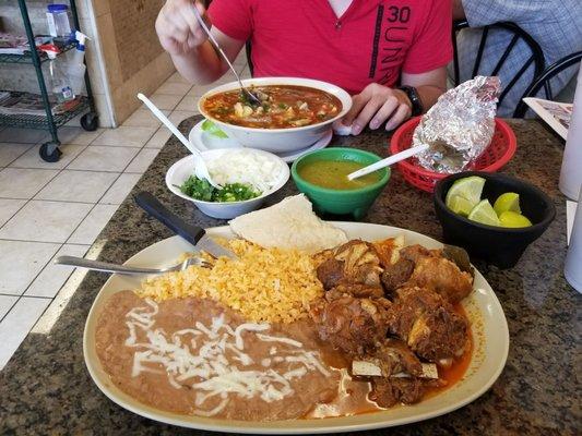 Birria and consome