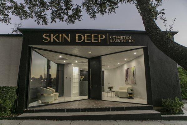 Store Front / Exterior of Skin Deep Cosmetics & Aesthetics