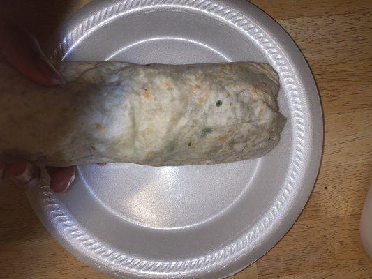 Mold on my burrito!!