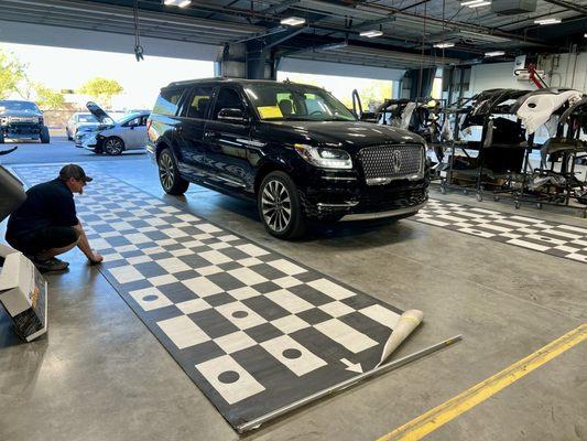 State of the art  Calibrating this 2021 Lincoln Navigator L Reserve!!