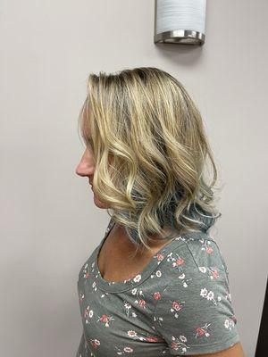 Highlight and Vivid toning by Melissa