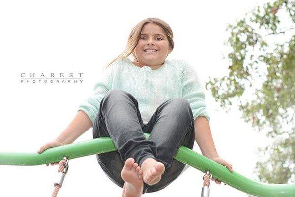 Keeping the kids active during a photoshoot is important. A park that has a play ground is the best of both worlds!