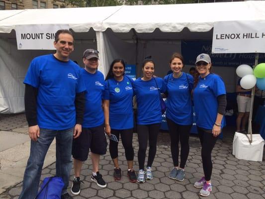 Hand & Wrist Center Staff participating in the 2015 Walk to Cure Arthritis