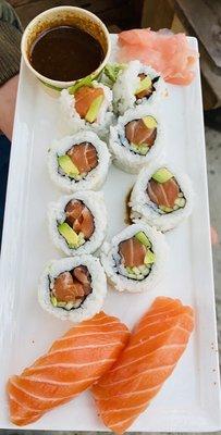 Delicious sushi