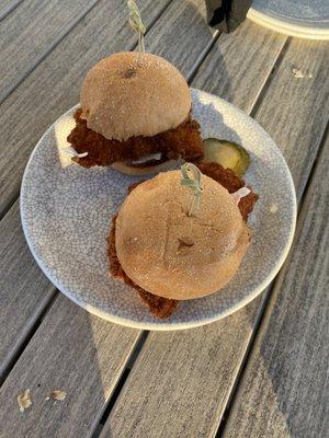 Southern Style Chicken Sliders