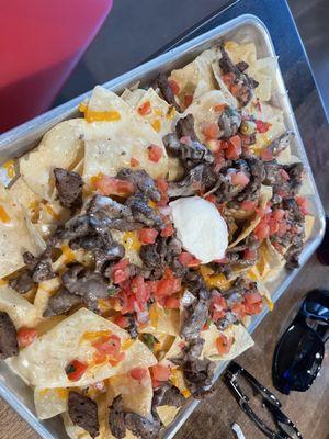 Filet nachos