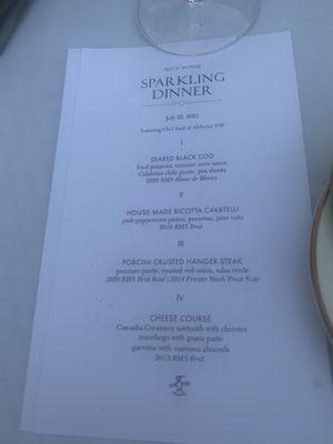 Sparkling Dinner