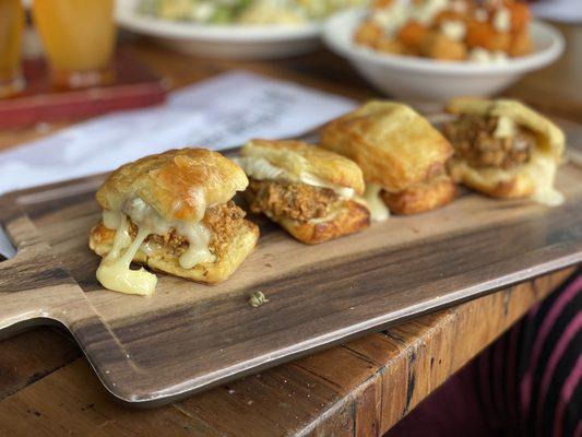 Fried Oyster Sliders