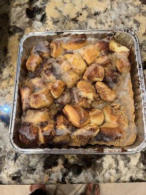 The worst pull apart cinnamon dough ever.