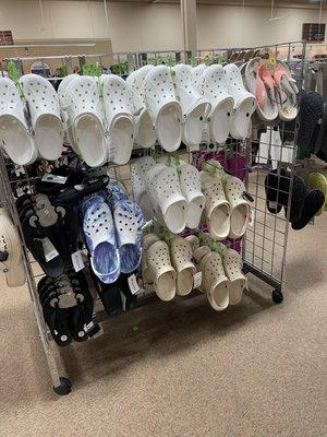 Selection of crocs for sale