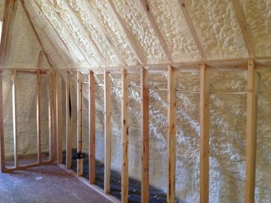 open cell spray foam insulation for new home in Germantown, TN