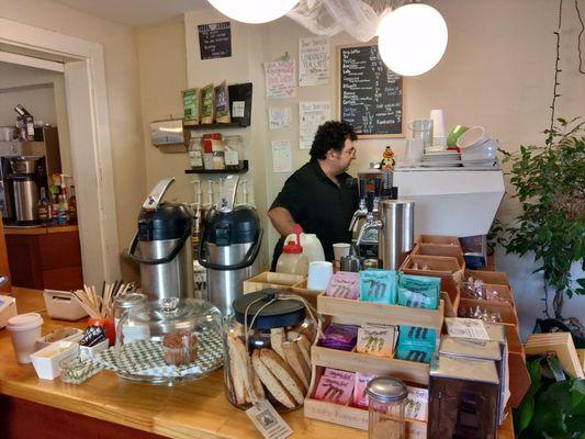 Hardest working man in the coffee business