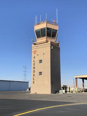 Glendale Control Tower - the folks up there keep us safe in the air!