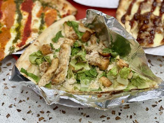 Grilled Chicken Caesar Pizza