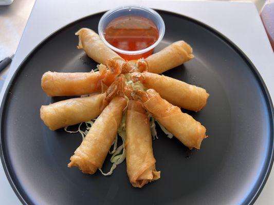 Special appetizer shrimp in the blanket