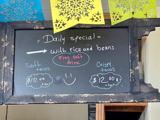 09.14.22 Daily Special