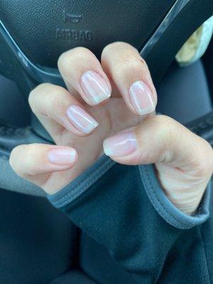 Natural Gel Manicure (+acrylic removal) - $45