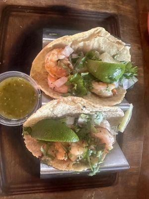 Shrimp tacos !