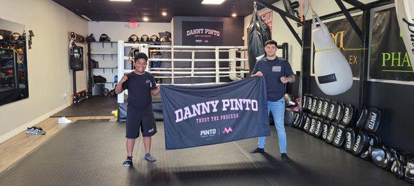 My Son and Master Danny Pinto