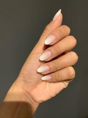 White Ombré