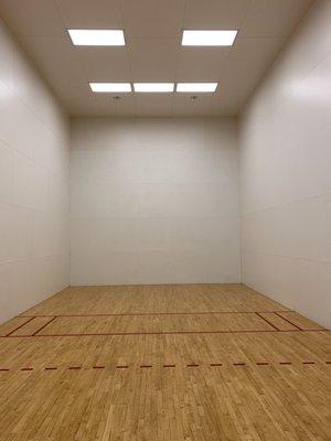 Four clean racquetball courts. League options available!