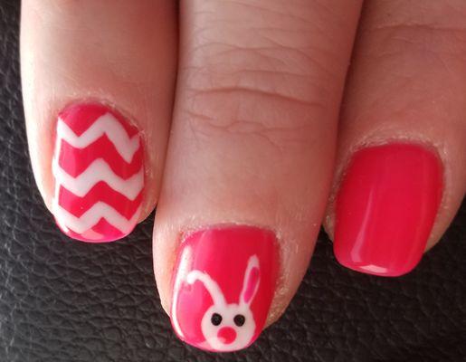 Easter nails by Yong