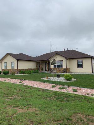 Finished Hudson home.  We installed Malarkeys Vista Shingle the ONLY class 3 rubberized impact resistant asphalt shingle on the market.