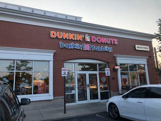 Storefront, in the same strip mall that houses the Bank of America.