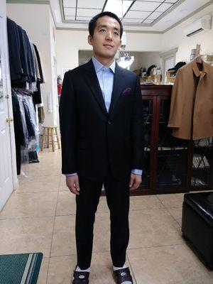 Awesome custom made suit for the wedding day, fiance is extremely pleased with the result. Thank You!!!