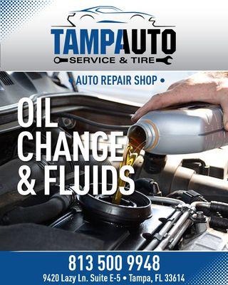 Tampa Oil Change